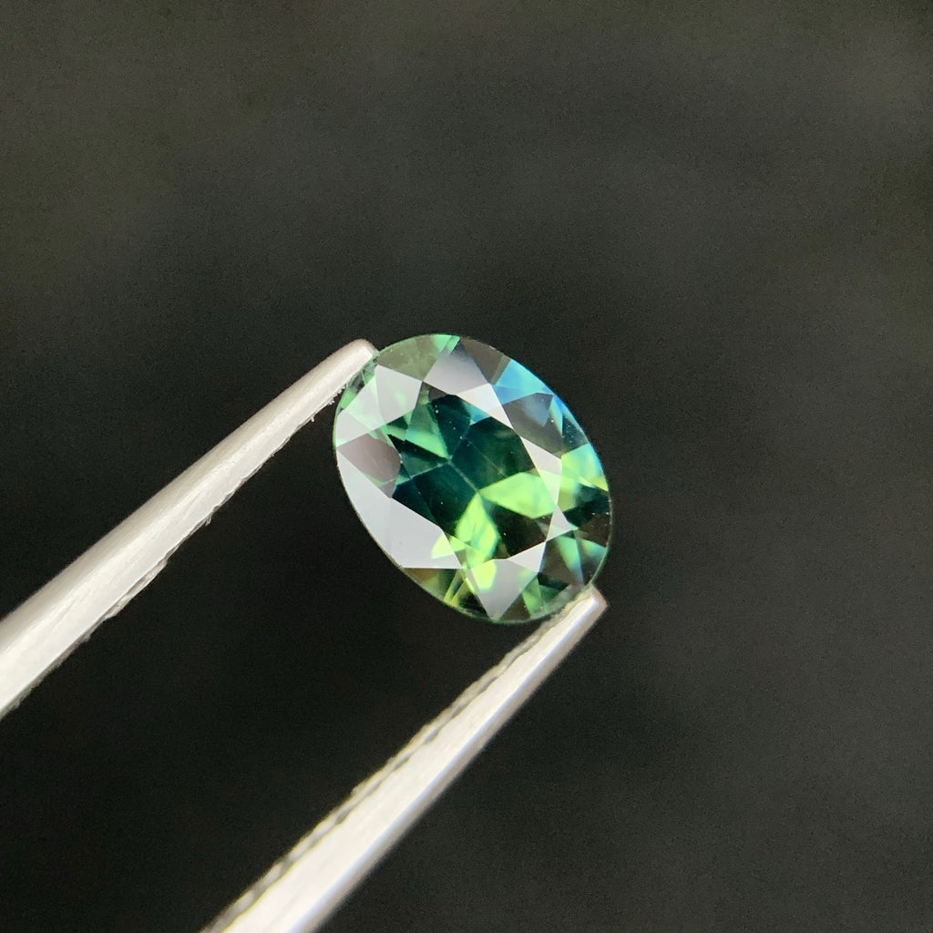 Natural Parti Sapphire 0.92 Ct Sri Lanka Loose Gemstone Eye Clean Heated Fine Jewelry Gem