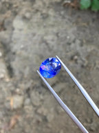 Blue Sapphire – 5.00 Ct Ceylon Gem | 10.2×8.3 mm | Heated Natural Sapphire