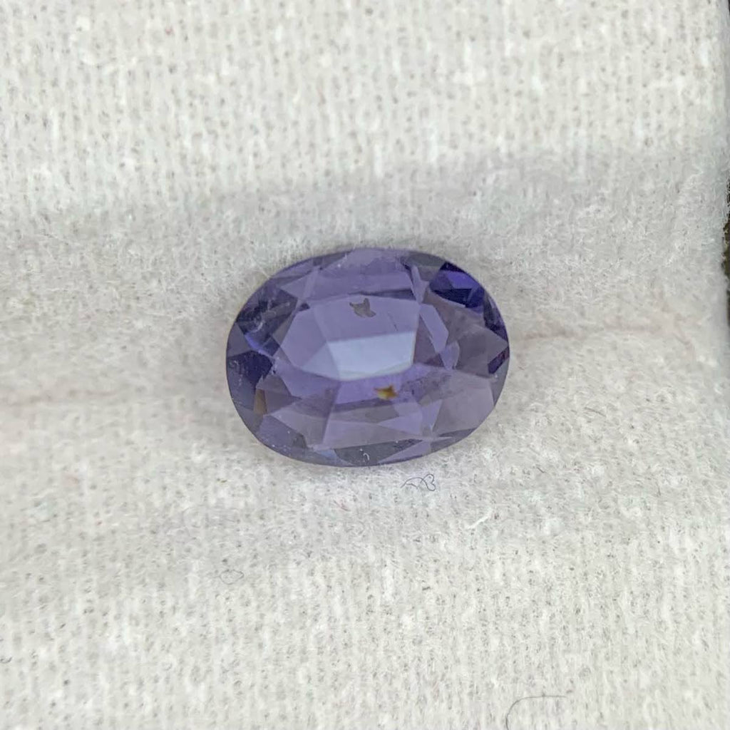 Natural PURPLE Spinel 1.18 Ct OVAL Shape Sri Lanka Loose Gemstone Eye Clean Fine Jewelry Gem