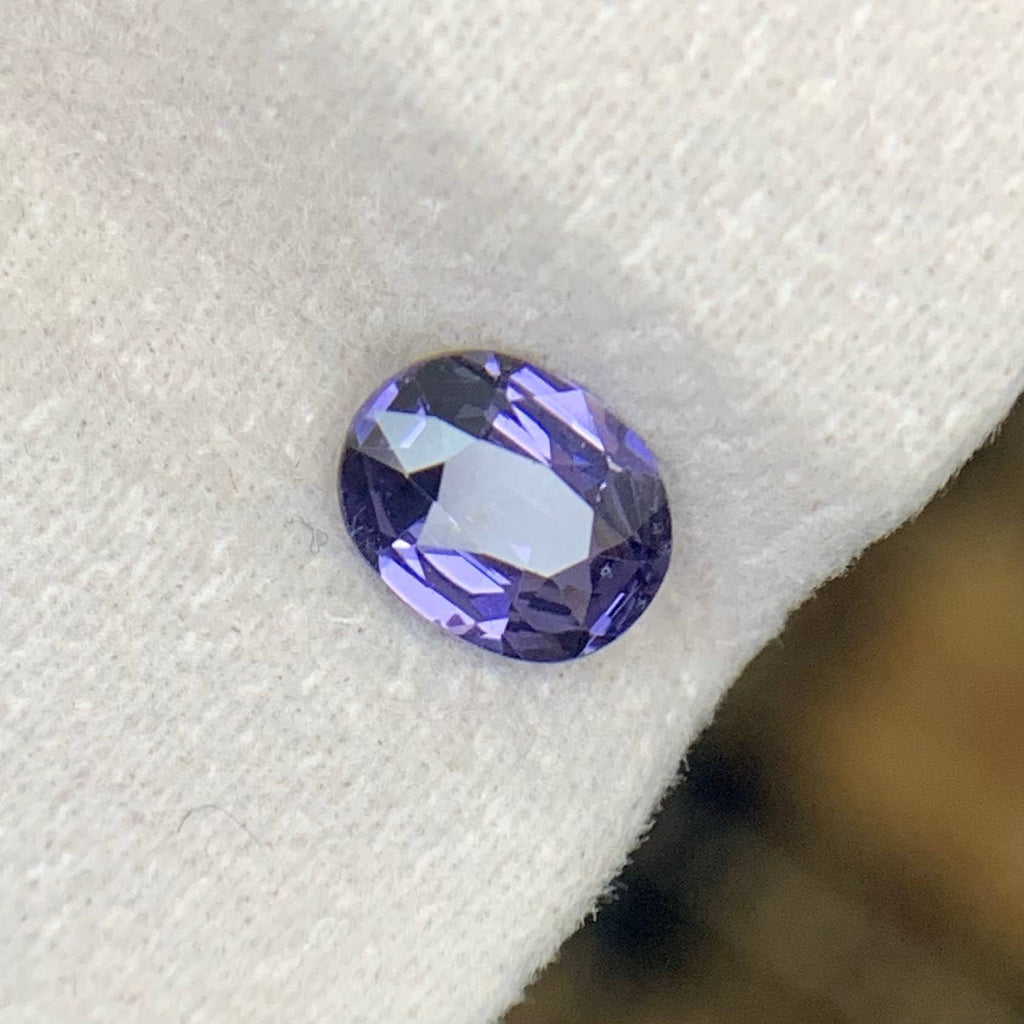Natural PURPLE Spinel 1.18 Ct OVAL Shape Sri Lanka Loose Gemstone Eye Clean Fine Jewelry Gem