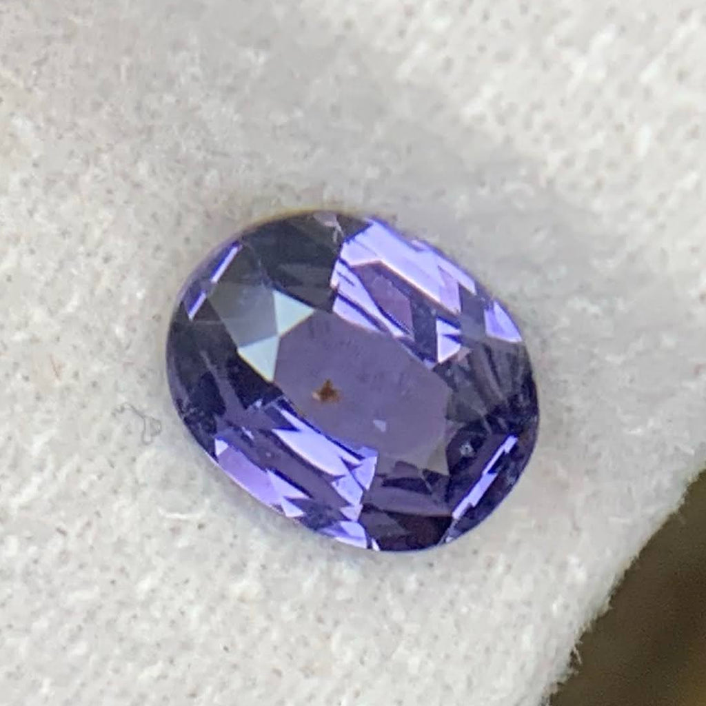 Natural PURPLE Spinel 1.18 Ct OVAL Shape Sri Lanka Loose Gemstone Eye Clean Fine Jewelry Gem