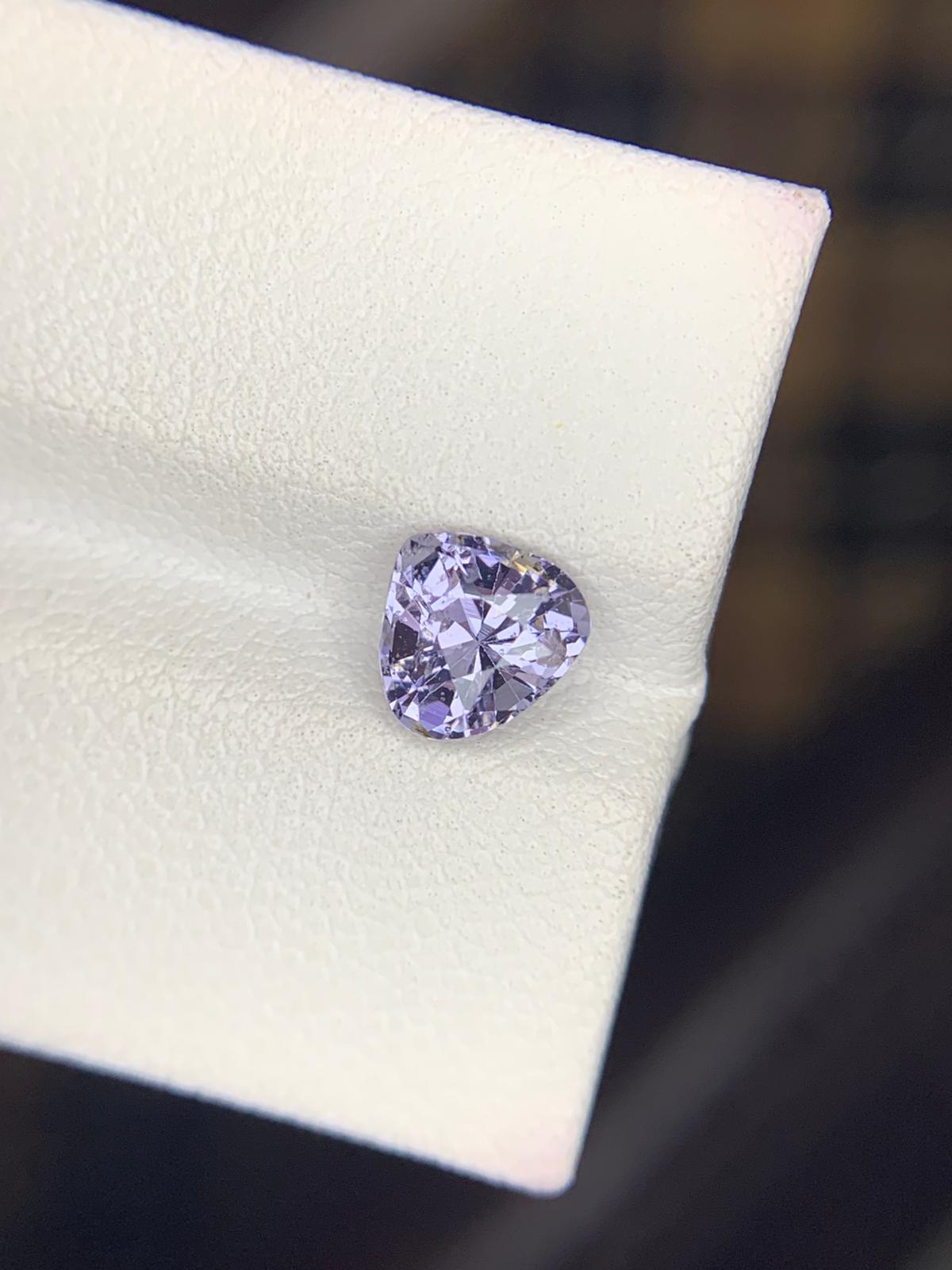 Natural Purple Spinel 1.30 Ct Burmese Origin Untreated Loose Gemstone