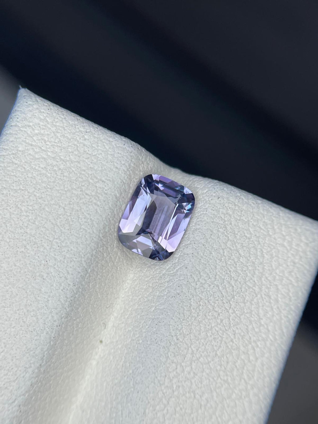 Greyish Purple Natural Tanzanian Spinel Gemstone, 1.65 Carats, Gems For Jewelry