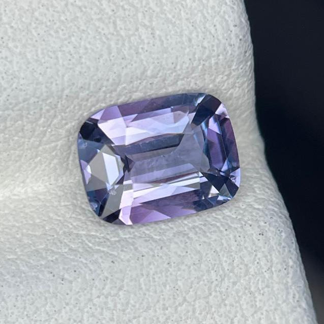 Greyish Purple Natural Tanzanian Spinel Gemstone, 1.65 Carats, Gems For Jewelry Main image