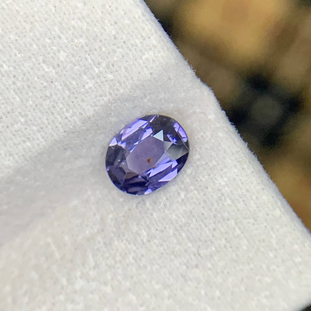Natural PURPLE Spinel 1.18 Ct OVAL Shape Sri Lanka Loose Gemstone Eye Clean Fine Jewelry Gem
