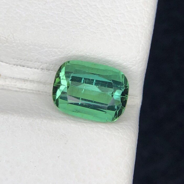 Soft Green Tourmaline Gemstone 1.55 carats