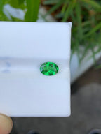 1.94 Cts Green Tsavorite Garnet Gemstone, Healing Stone, Gemstone Jewelry, Loose Gemstone