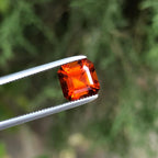 Orange Garnet Gemstone For Ring, 1.80 carats