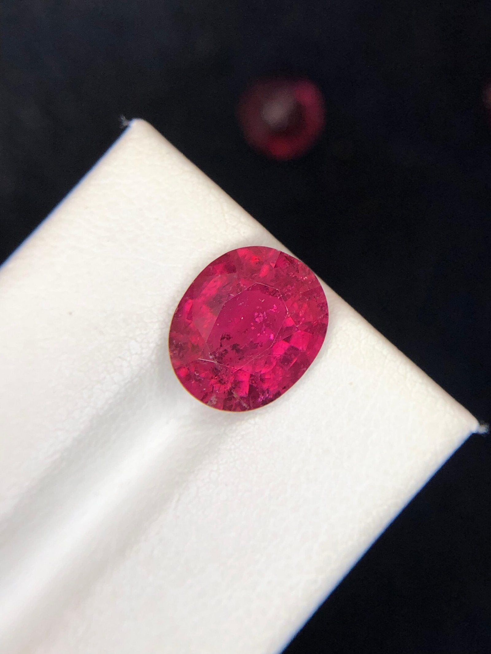 Natural Rubellite Tourmaline Gemstone For Sale Secondary image
