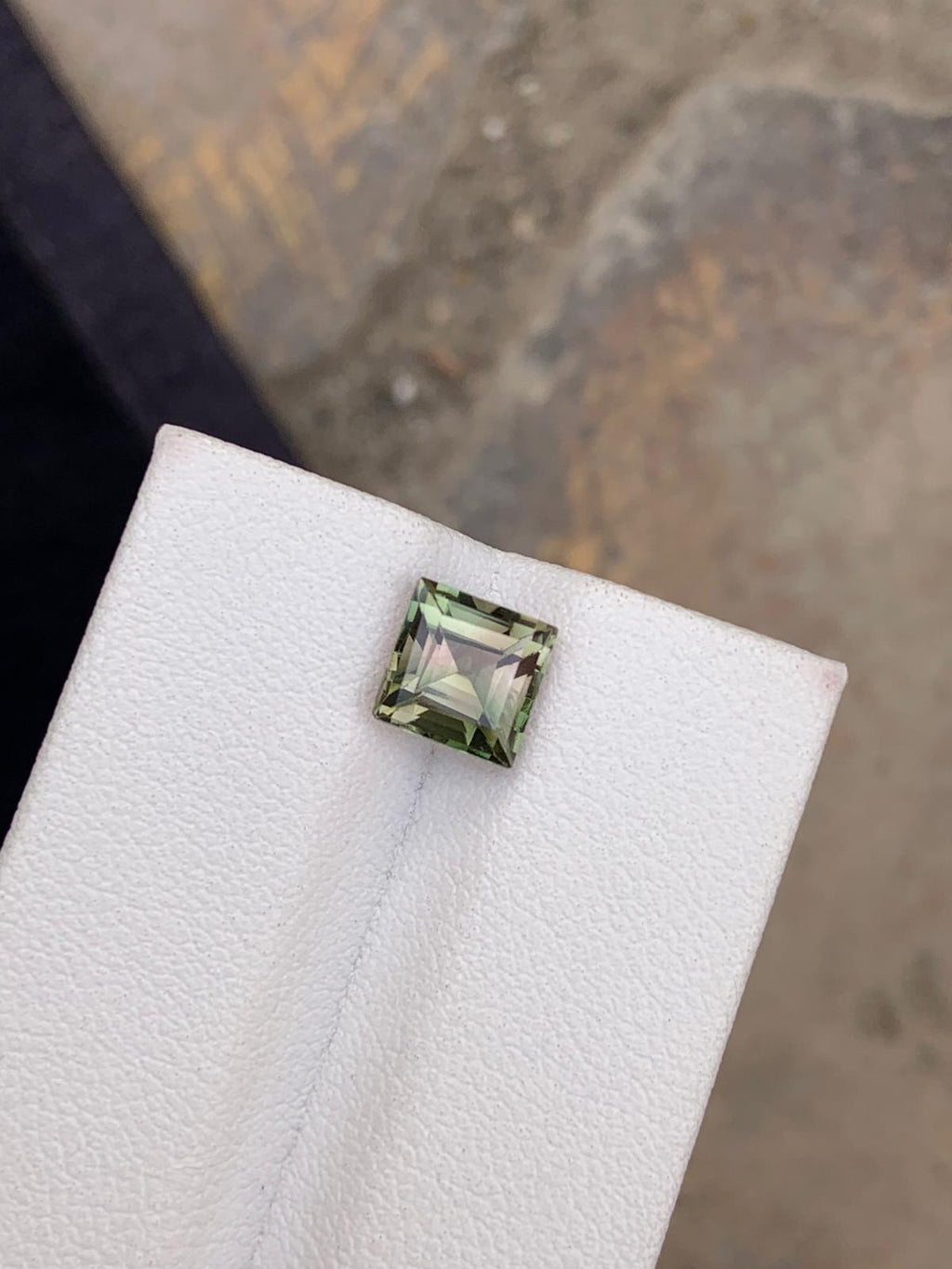 Natural Afghan Tourmaline – 1.75 Ct Eye-Clean Gem | 6×6 mm | Untreated Fine Tourmaline