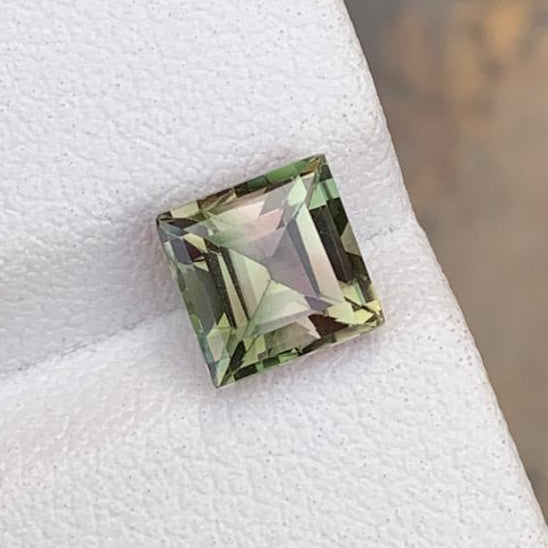 Natural Afghan Tourmaline – 1.75 Ct Eye-Clean Gem | 6×6 mm | Untreated Fine Tourmaline Main image