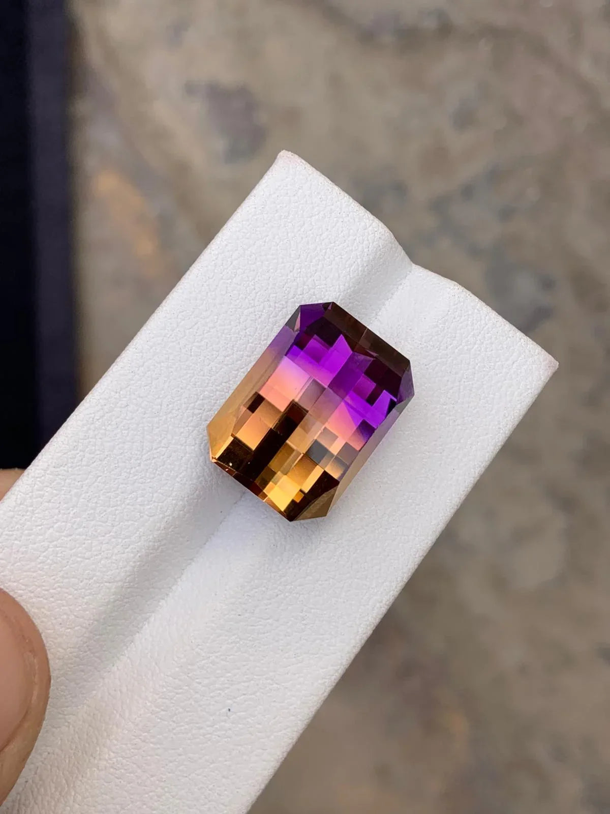 16.30 Ct Natural Ametrine | Eye-Clean Bolivian Gemstone | Untreated Ametrine for Fine Jewelry