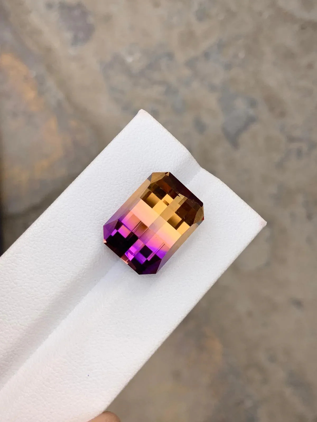 16.30 Ct Natural Ametrine | Eye-Clean Bolivian Gemstone | Untreated Ametrine for Fine Jewelry