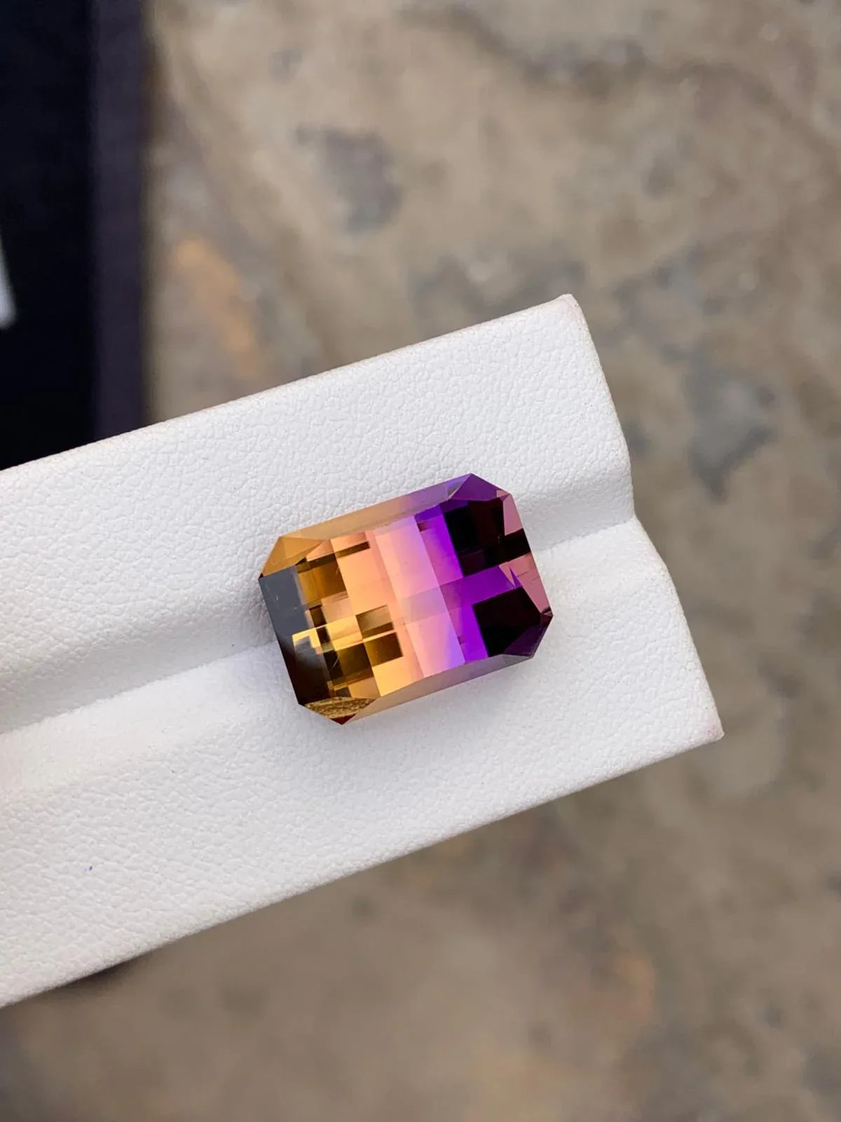 16.30 Ct Natural Ametrine | Eye-Clean Bolivian Gemstone | Untreated Ametrine for Fine Jewelry