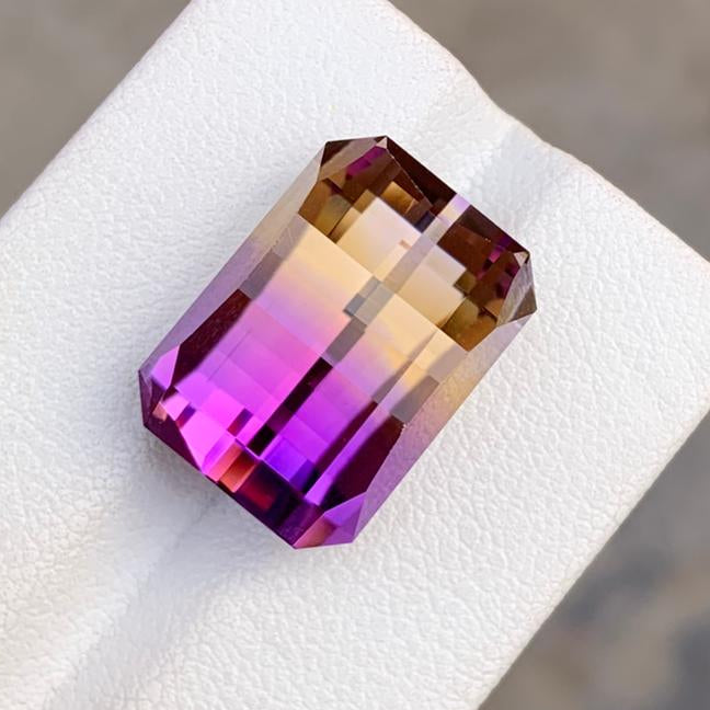 Natural Bolivian Ametrine – 15.95 Ct Loupe Clean Gem | Untreated Ametrine for Fine Jewelry