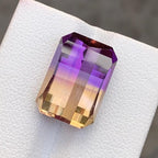 Natural Bolivian Ametrine – 11.40 Ct Eye-Clean Gem | Untreated Ametrine for Fine Jewelry