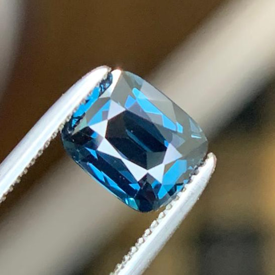 Natural Burmese Blue Spinel – 1.05 Ct Eye-Clean Gem | Untreated Fine Spinel