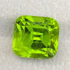 Natural Peridot 6.45 Ct Loose Gemstone Peridot Untreated Green Gem Faceted Peridot for Ring