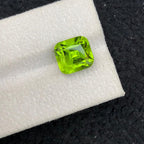 Natural Peridot 6.45 Ct Loose Gemstone Peridot Untreated Green Gem Faceted Peridot for Ring