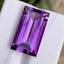 Natural Brazilian Amethyst 13.31 Ct Baguette Cut Loose Gemstone | Eye Clean Purple Quartz | Untreated Fine Jewelry Gem