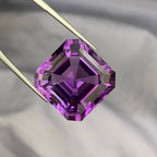 Natural Brazilian Amethyst 42.25 Ct Large Purple Gemstone Loose Stone Eye Clean 21mm