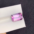 Natural Amethyst 6.81 Ct Loose Gemstone | Eye Clean Brazilian Purple Amethyst | Untreated Gemstone | Fine Jewelry Stone