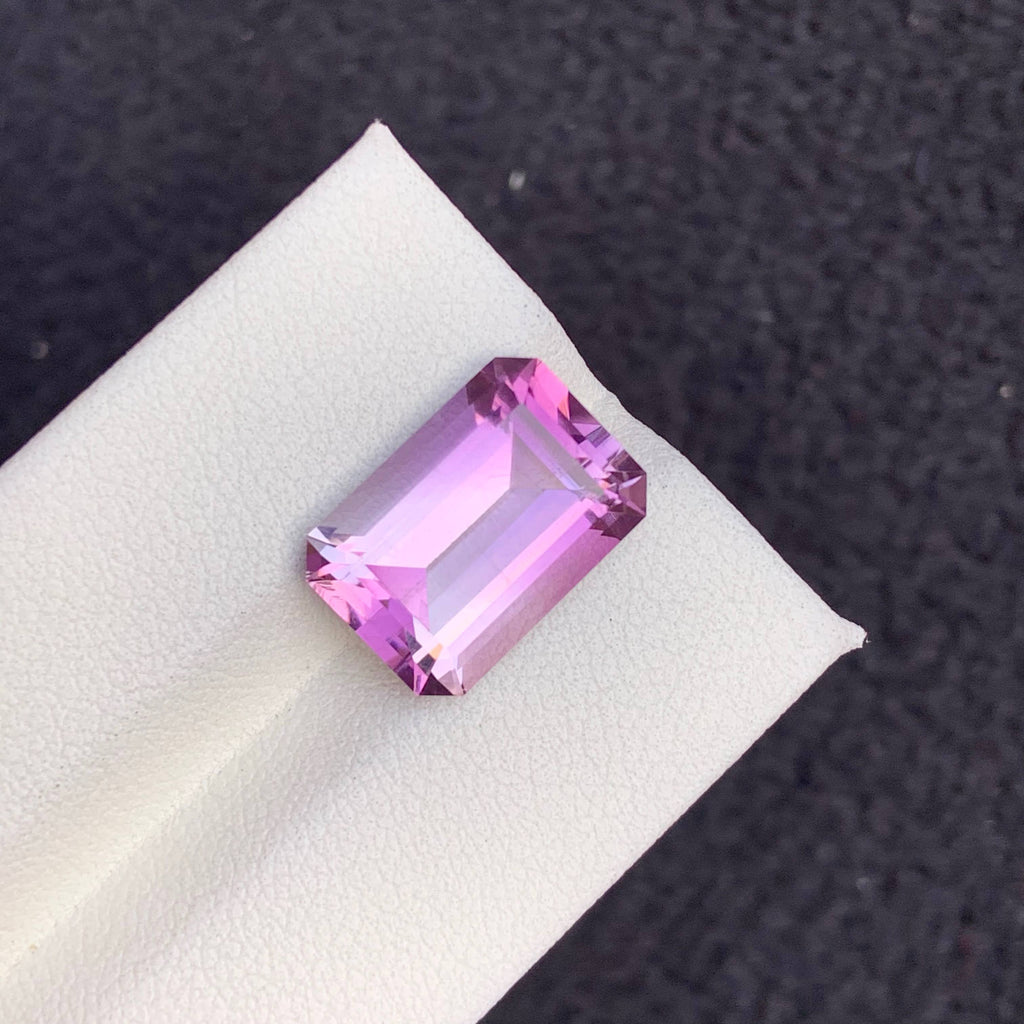 Natural Amethyst 6.81 Ct Loose Gemstone | Eye Clean Brazilian Purple Amethyst | Untreated Gemstone | Fine Jewelry Stone