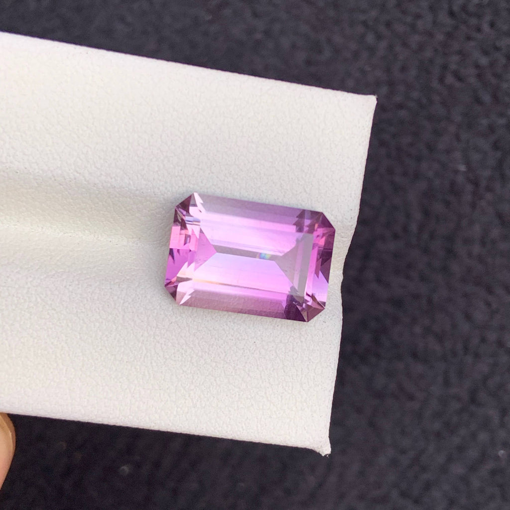 Natural Amethyst 6.81 Ct Loose Gemstone | Eye Clean Brazilian Purple Amethyst | Untreated Gemstone | Fine Jewelry Stone