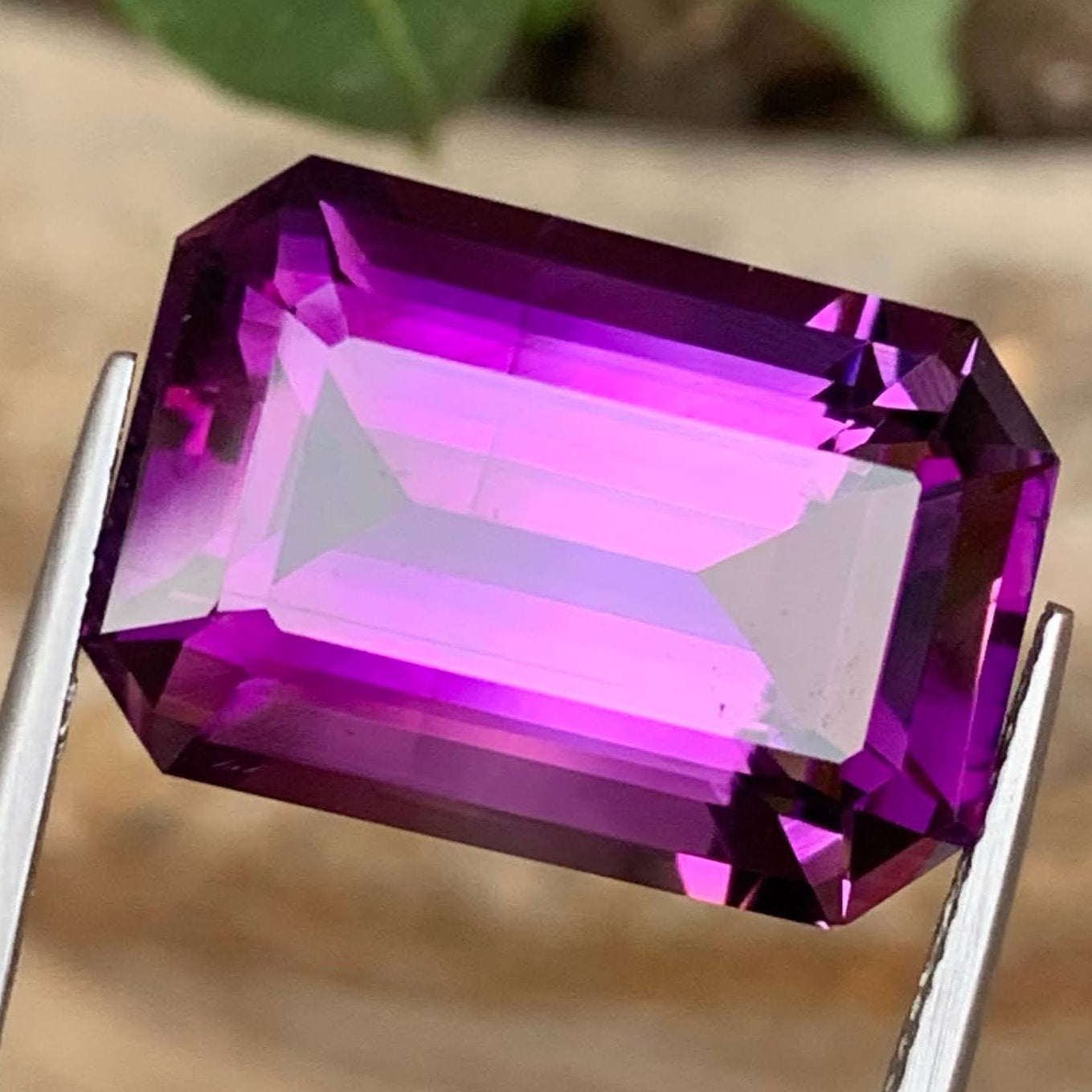 Natural Brazilian Amethyst 14.72 Ct Loose Gemstone | Eye Clean Purple Amethyst | Untreated Fine Jewelry & Collector Stone
