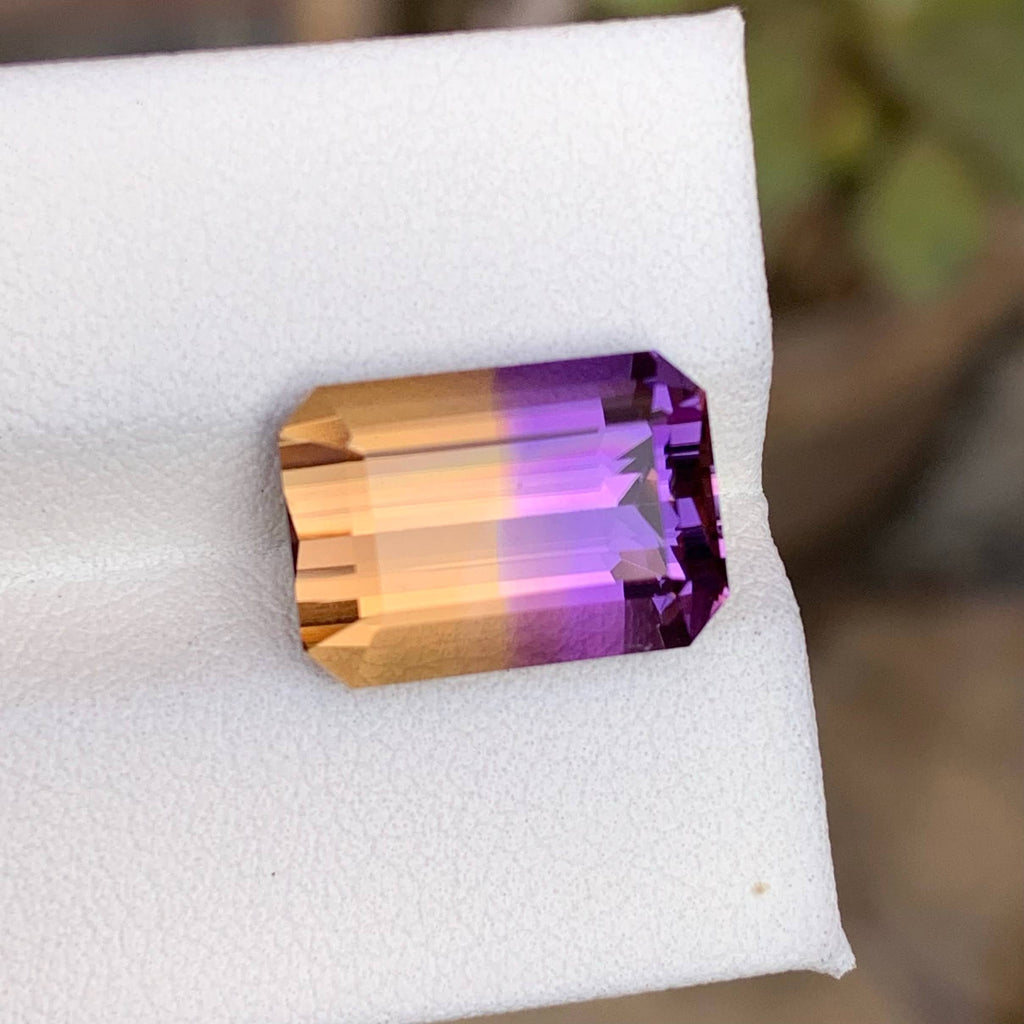Natural Ametrine 7.65 Ct Loose Gemstone | Bolivia Ametrine | Eye Clean Untreated Quartz | Fine Jewelry Making Stone