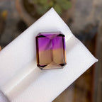 Natural Ametrine 15.90 Ct Loose Gemstone | Bolivia Ametrine | Loupe Clean Untreated Quartz | Bi-Color Gem for Fine Jewelry