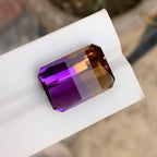 Natural Ametrine 24.48 Ct Loose Gemstone | Eye Clean Bolivia Ametrine | Untreated Large Bi-Color Quartz Fine Jewelry Gem