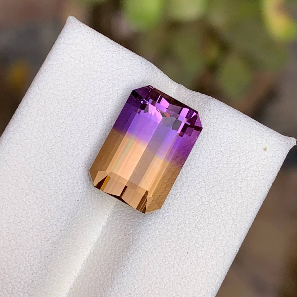 Natural Ametrine 7.65 Ct Loose Gemstone | Bolivia Ametrine | Eye Clean Untreated Quartz | Fine Jewelry Making Stone