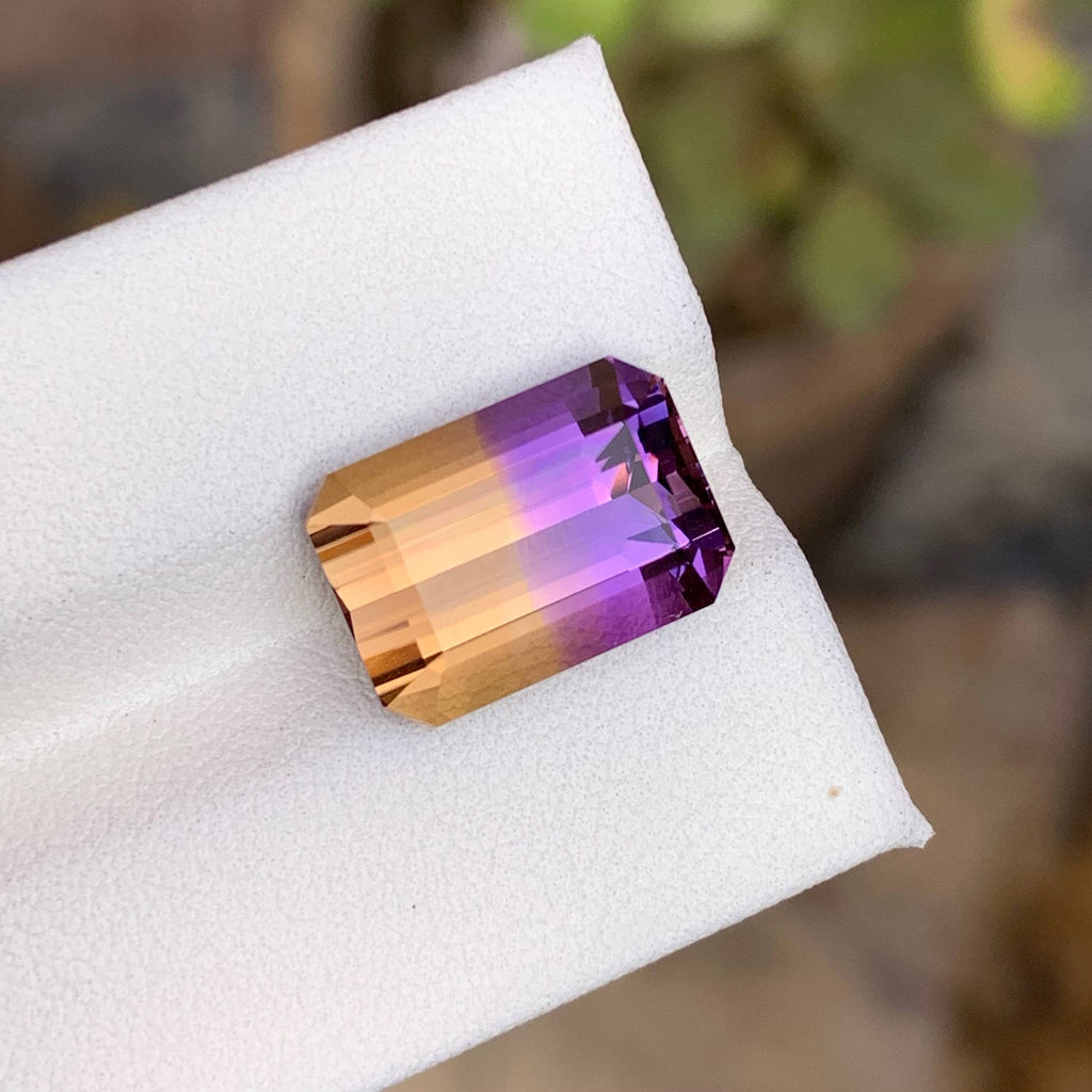 Natural Ametrine 7.65 Ct Loose Gemstone | Bolivia Ametrine | Eye Clean Untreated Quartz | Fine Jewelry Making Stone