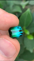 Certified Natural Bi Color Tourmaline 5.30 Ct Loose Gemstone | Afghanistan Tourmaline | Loupe Clean Untreated Gem | Jewelry Stone