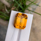 Natural Brazilian Mandarin Citrine 29.38 Ct | Premium Loupe Clean Loose Gemstone