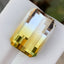 Natural Bicolour Citrine 17.81 Ct Pixel Cut Brazil Loose Gemstone Loupe Clean Untreated