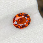 Natural Spessartite Garnet 2.79 Ct Loose Gemstone | Eye Clean Madagascar Garnet | Untreated Orange Garnet | Fine Jewelry Gem