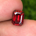 Red Garnet Gemstone For Ring, 3.05 carats