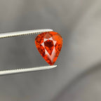 Natural Spessartite Garnet 2.75 Ct Loose Gemstone | Eye Clean Madagascar Garnet | Untreated Orange Garnet | Fine Jewelry Stone