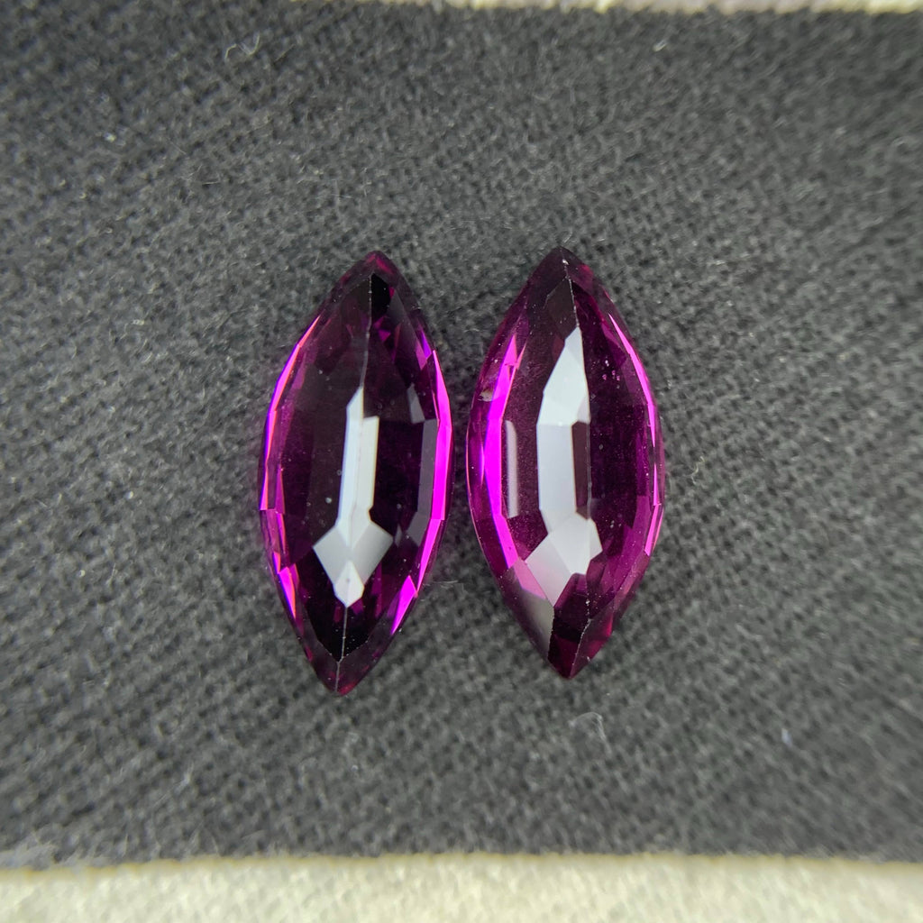 Natural Rhodolite Garnet 5.19 Ct Madagascar Marquise Cut Pink Purple Garnet Eye Clean Loose Gemstone for Jewelry