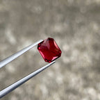 Natural Garnet 1.97 Ct Octagon Custom Precision Cut | VVS African Loose Gemstone | Untreated Garnet | Fine Jewelry Stone