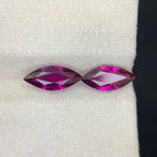 Natural Rhodolite Garnet 5.19 Ct Madagascar Marquise Cut Pink Purple Garnet Eye Clean Loose Gemstone for Jewelry