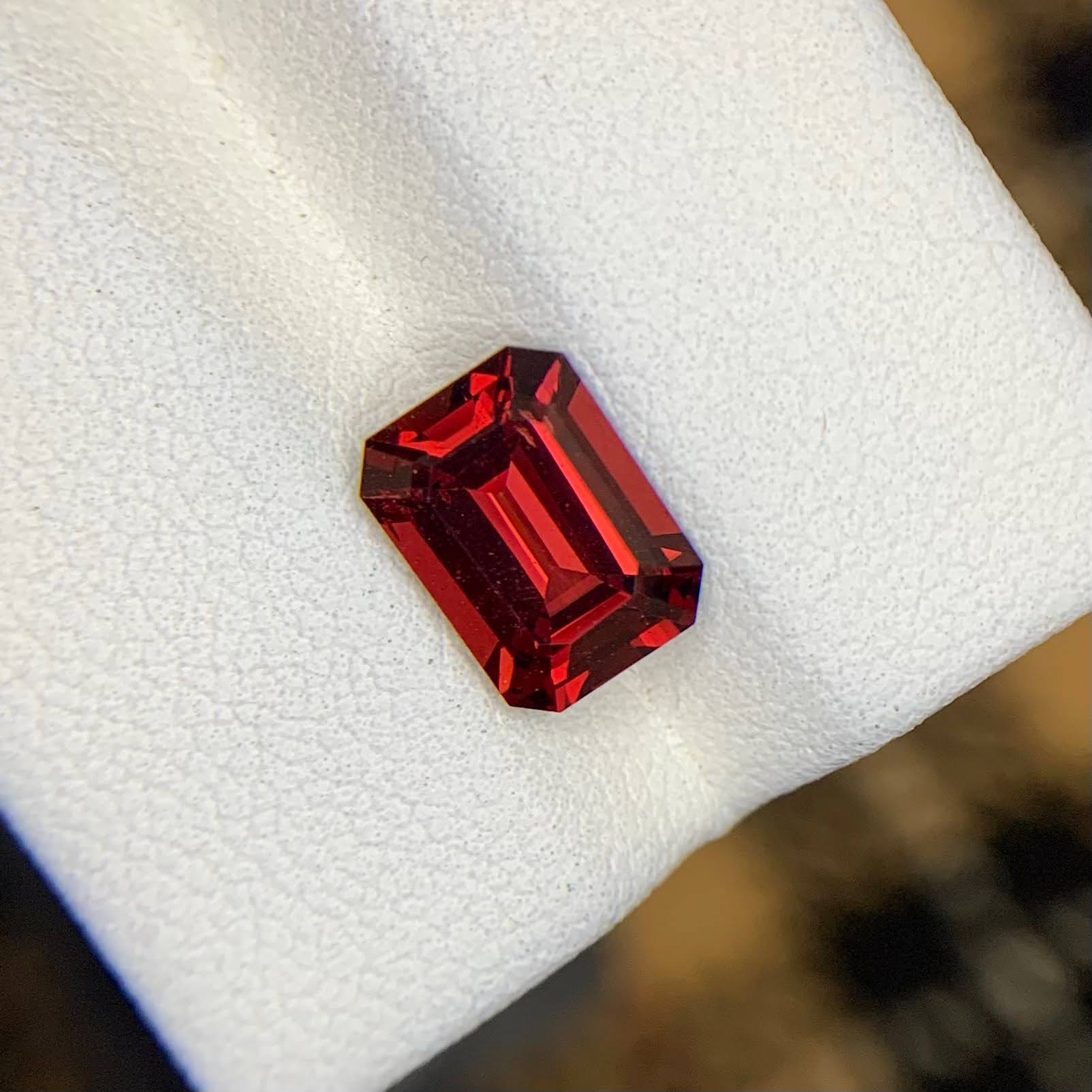 Natural Rose Red Garnet 2.90 Ct Eye Clean Loose Gemstone | Madagascar Red Garnet | Untreated Fine Jewelry Gem