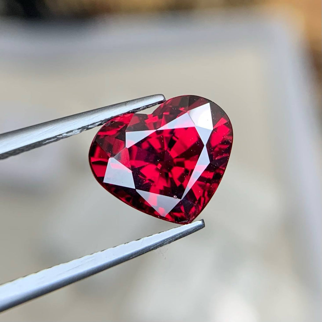 Natural Madagascar Garnet 3.85 Ct Eye Clean Loose Gemstone | Untreated Garnet | Fine Jewelry Collector Gem