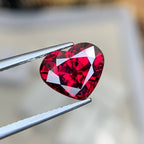 Natural Madagascar Garnet 3.85 Ct Eye Clean Loose Gemstone | Untreated Garnet | Fine Jewelry Collector Gem