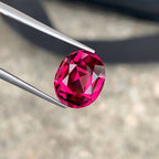 Natural Rose Pink Garnet 6.77 Ct Oval Faceted Loose Gemstone | VVS Tanzania Garnet | Untreated Fine Jewelry Gem
