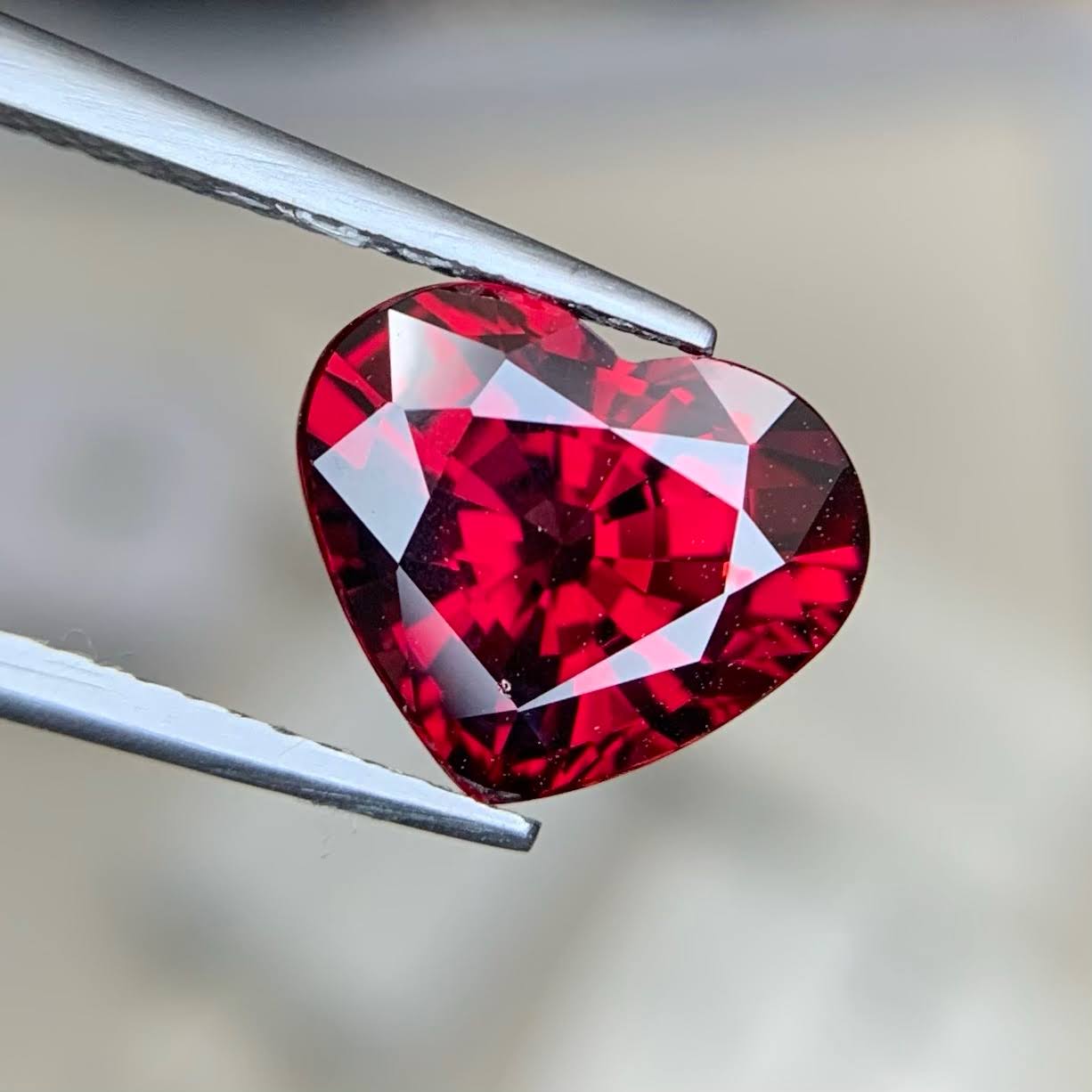 Natural Madagascar Garnet 3.85 Ct Eye Clean Loose Gemstone | Untreated Garnet | Fine Jewelry Collector Gem