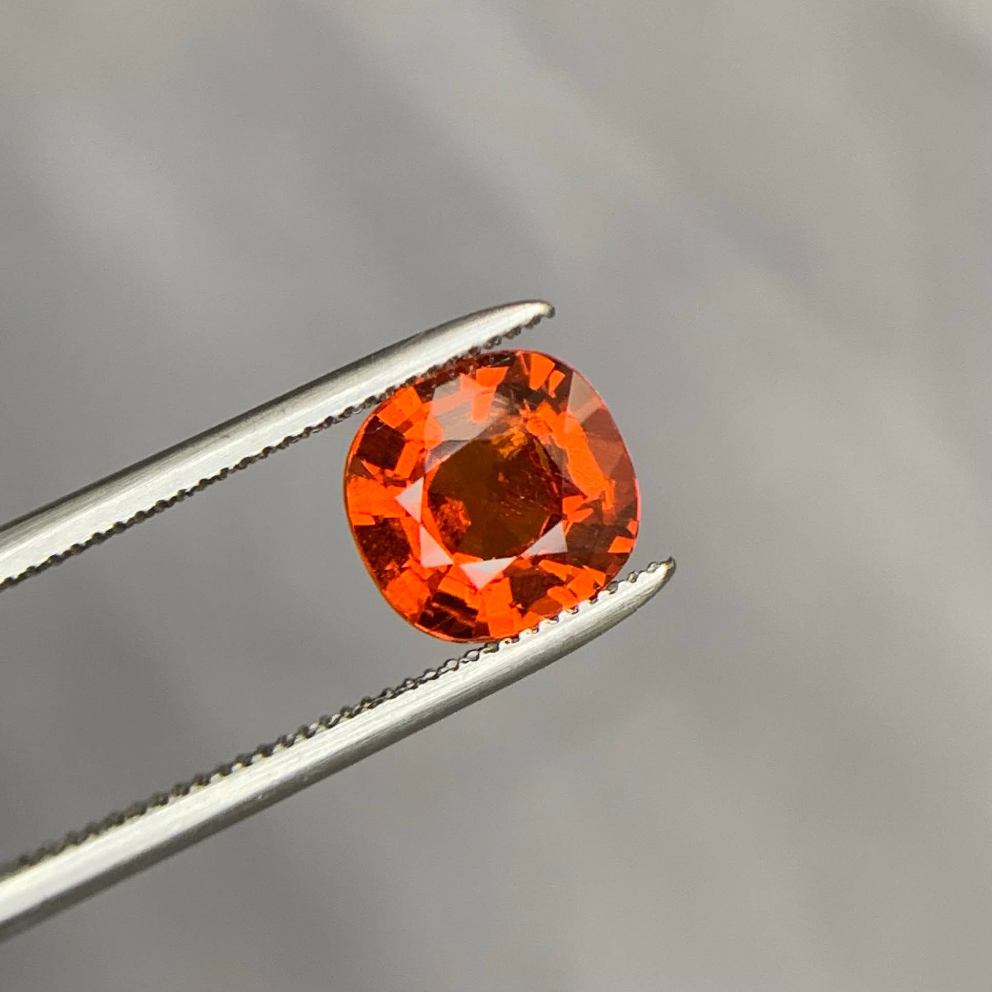Natural Spessartite Garnet 1.71 Ct Loose Gemstone | Madagascar Garnet | Slightly Included Untreated Gem | Fine Jewelry Stone