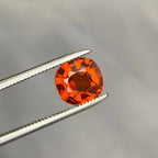 Natural Spessartite Garnet 1.71 Ct Loose Gemstone | Madagascar Garnet | Slightly Included Untreated Gem | Fine Jewelry Stone